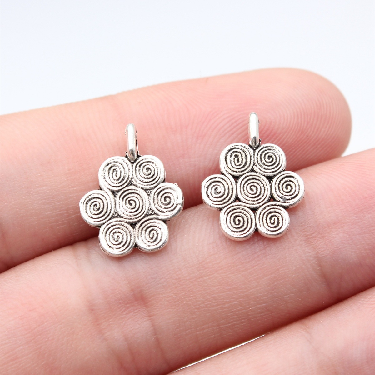 40pcs 15x12mm(0.59x0.47inch) A - Vintage Fashion Online ulasan dan harga