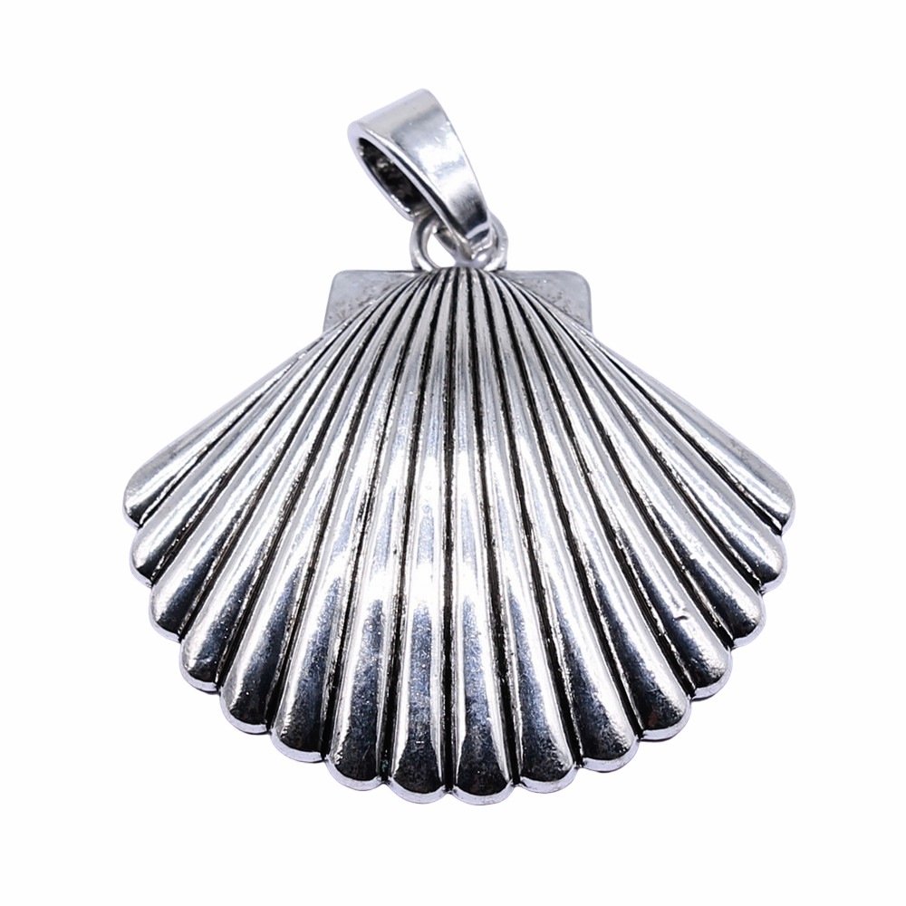 1pcs 55x55mm Antique Silver Co - Vintage Fashion Stores ulasan dan harga