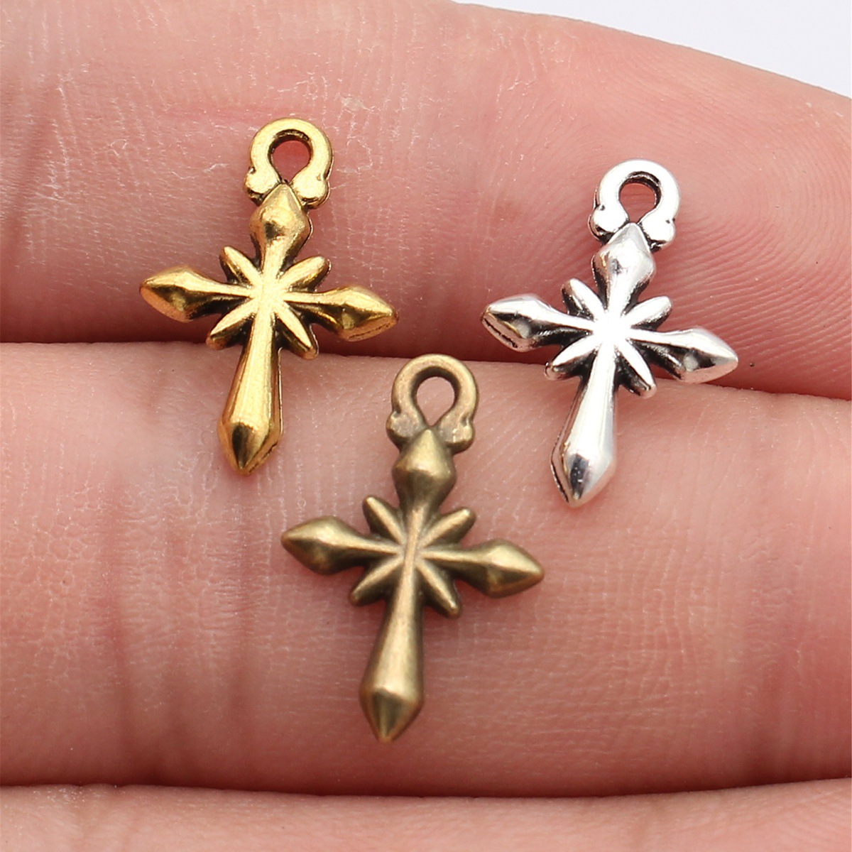 WYSIWYG 40pcs 18x12mm 3 Colors - Vintage Fashion Online ulasan dan harga