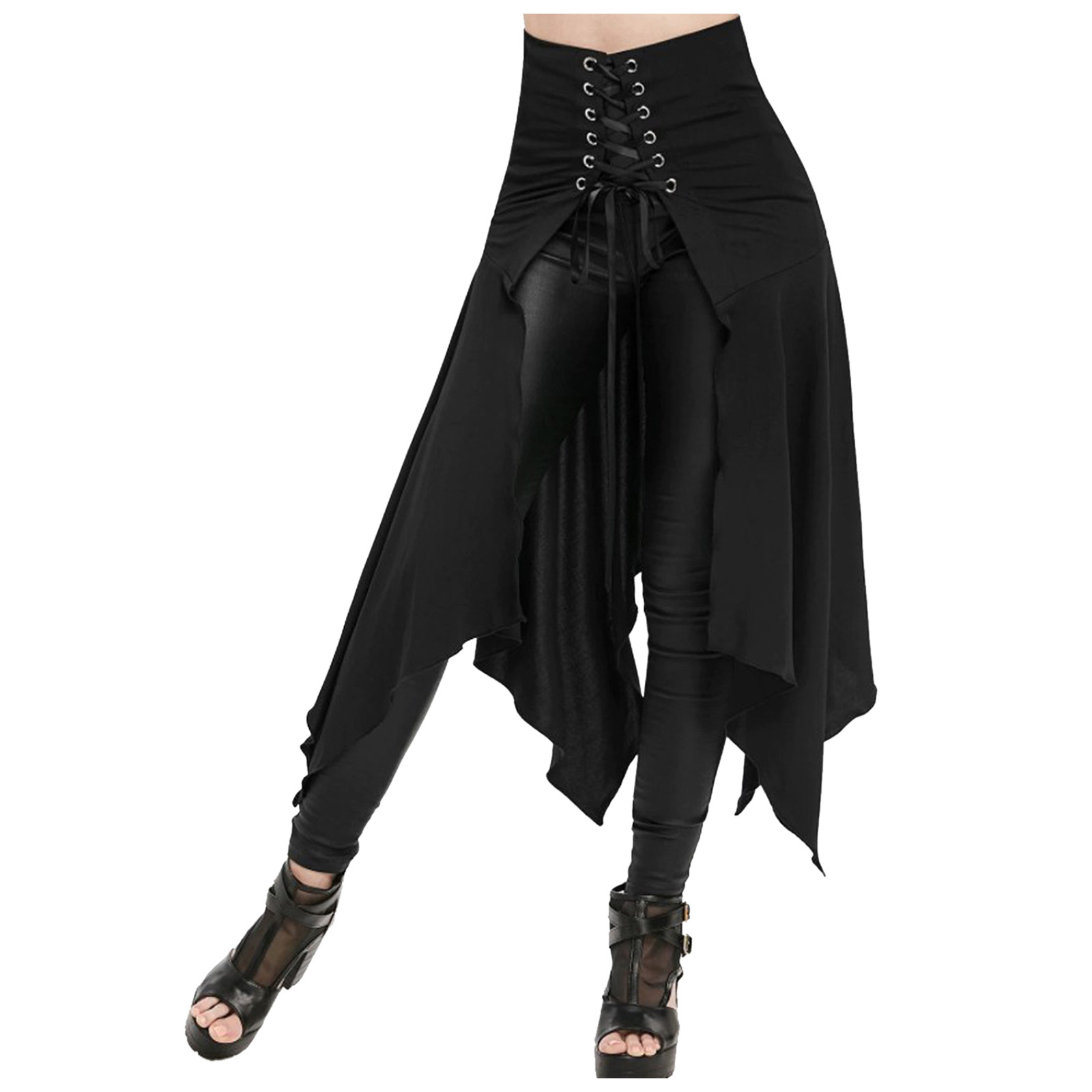 Gothic Skirt Black Medieval Vi - Vintage Fashion Dresses ulasan dan harga